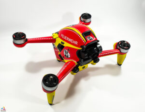 DJI FPV - SKIN - Design: Feuerwehr * + Goggles - Wrap / Decal / Zubehör