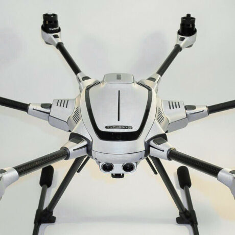 YUNEEC TYPHOON H 3 - SKIN - ALU SILBER GEBÜRSTET / Wrap / Decal / Foil